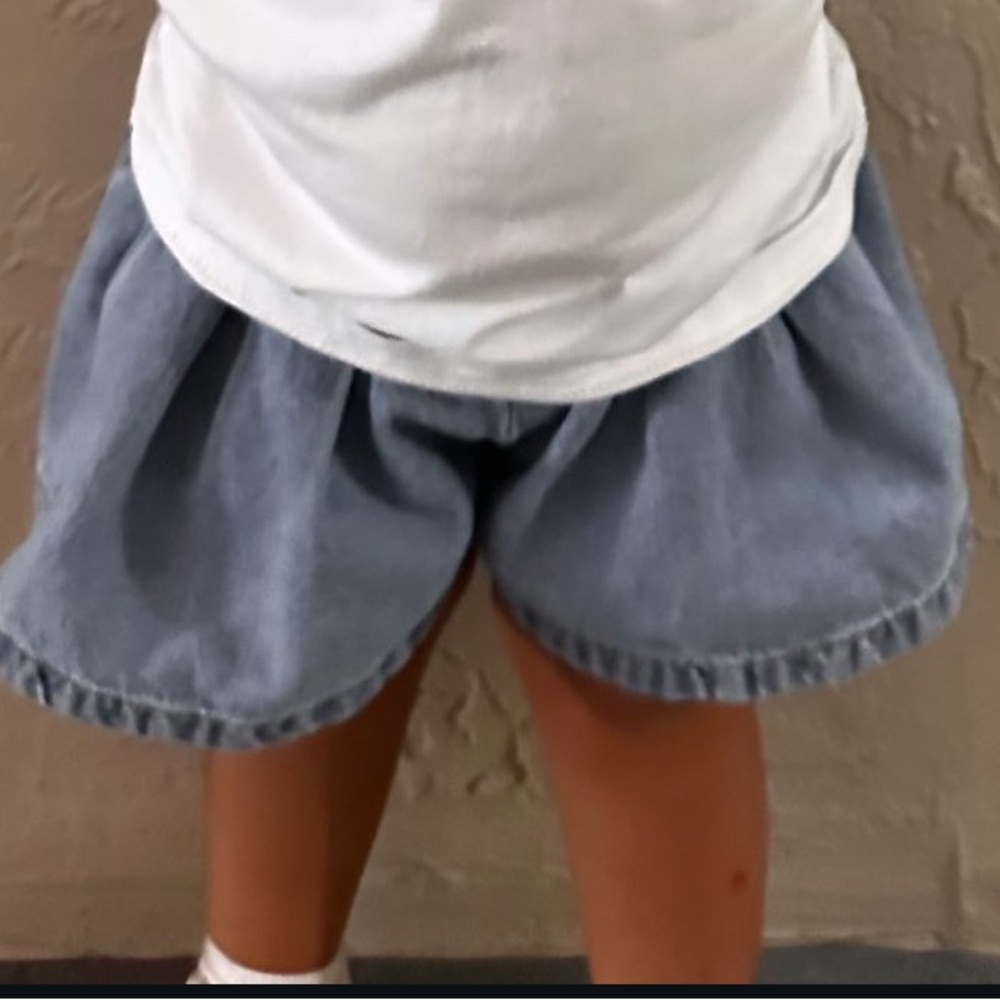 Zara Light Blue denim shorts